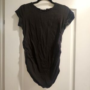 Bearsland Maternity Classic Black Short Sleeve Tee Size S Euc
